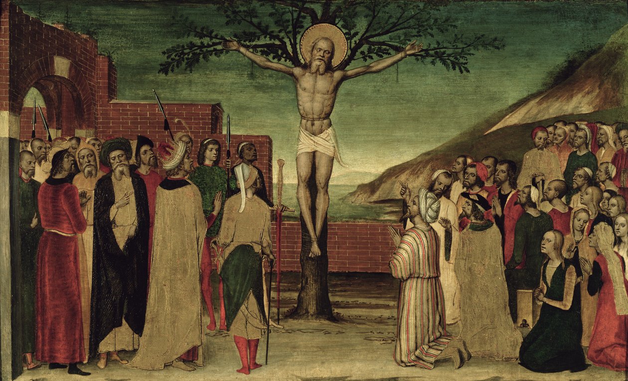Crucificação de Santo André de Carlo Braccesco