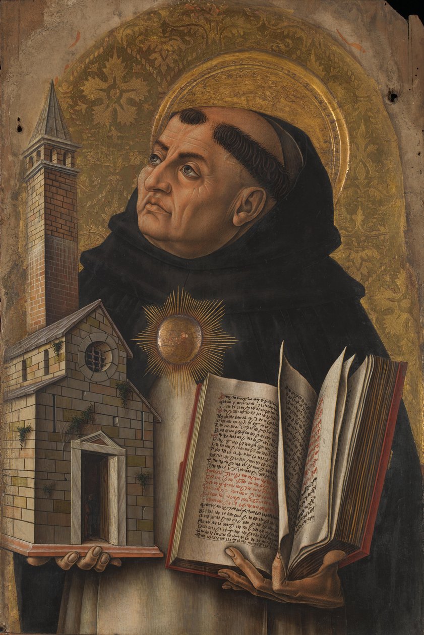 São Tomás de Aquino de Carlo Crivelli