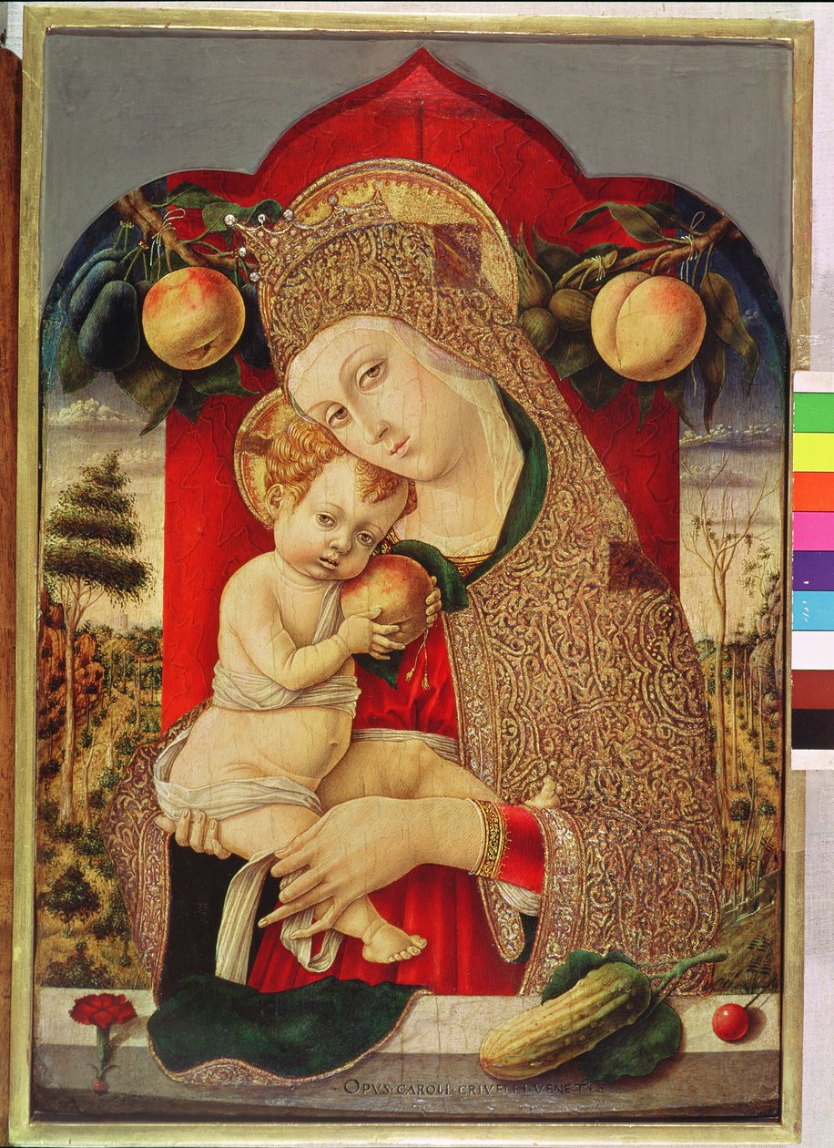 Virgem e o Menino de Carlo Crivelli