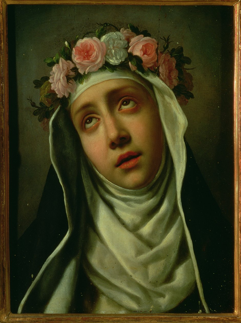 Santa Rosa de Lima (1586-1617) de Carlo Dolci