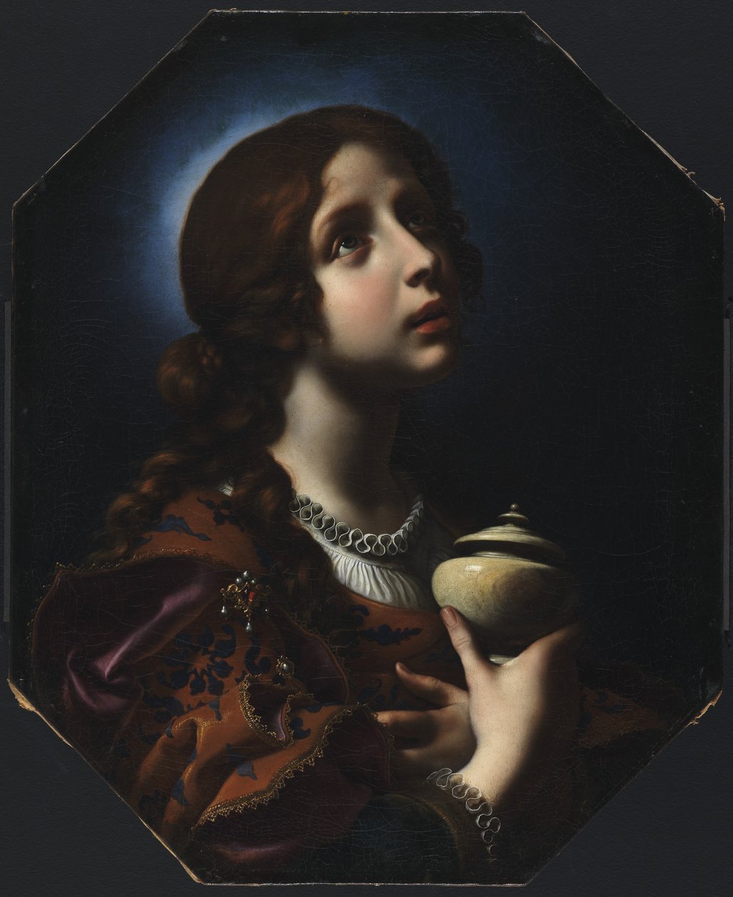 A Madalena Penitente, c.1650-51 de Carlo Dolci