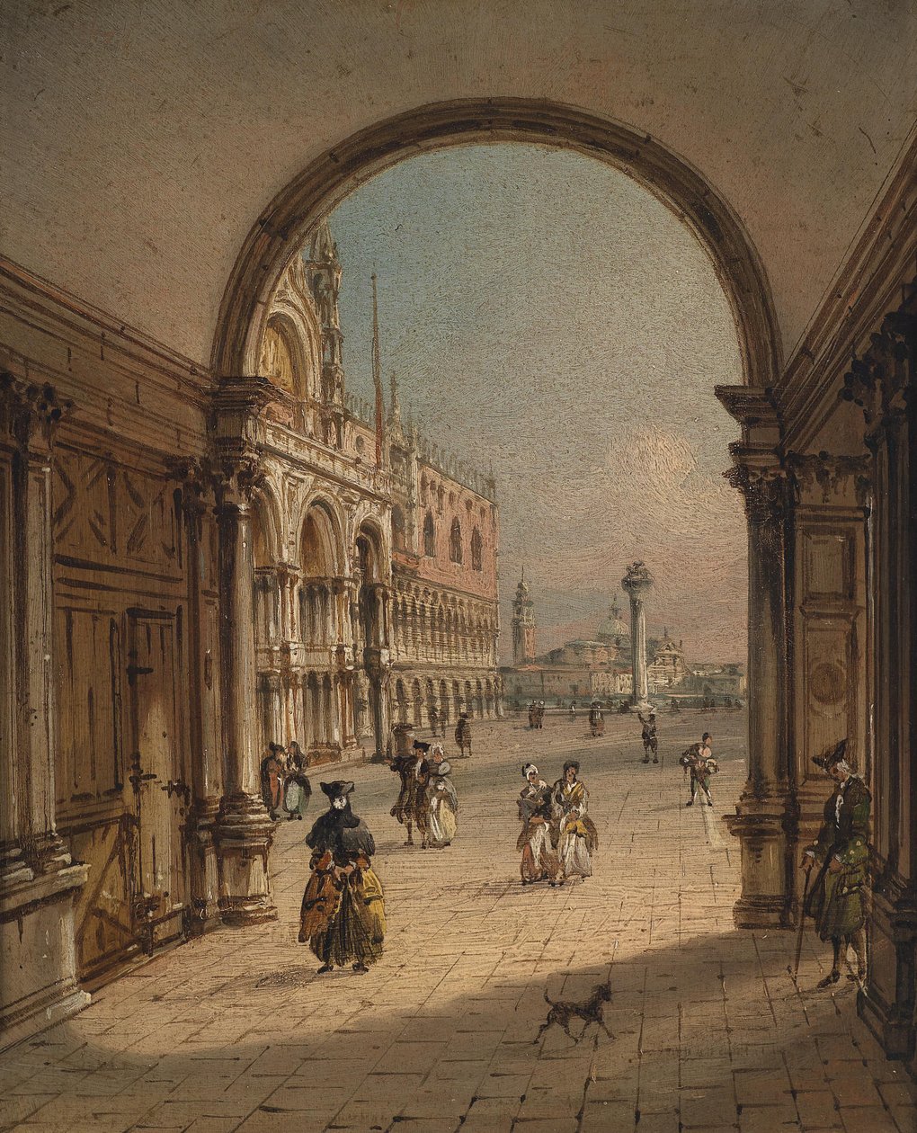 Veneza, vista da Piazzetta San Marco de Carlo Grubacs