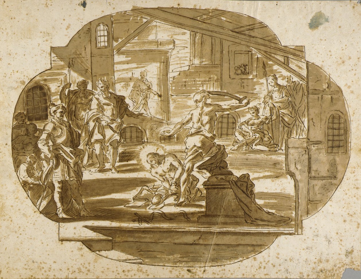 Desenho de Carlo Amalfi