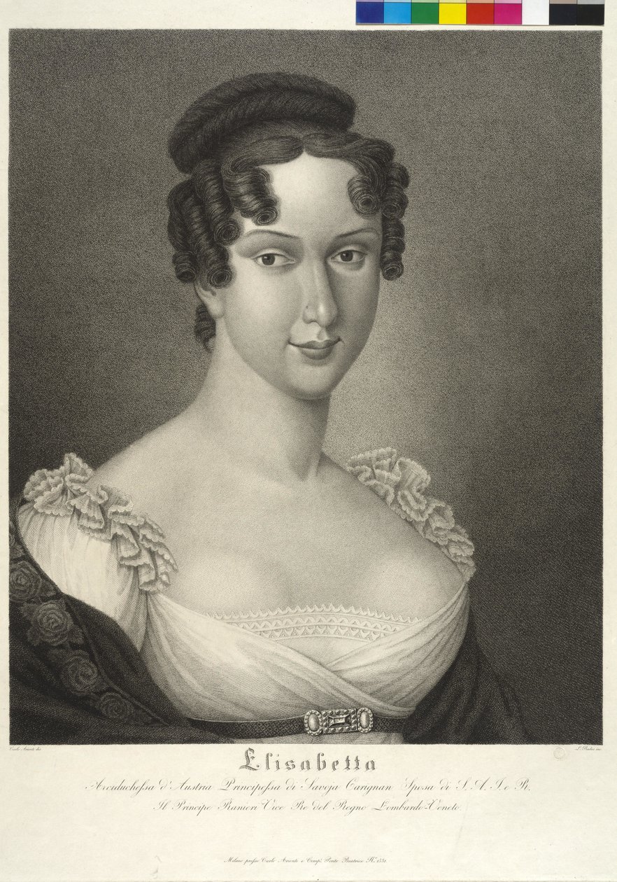Princesa de Saboia Carignan Elisabeth de Carlo Arienti