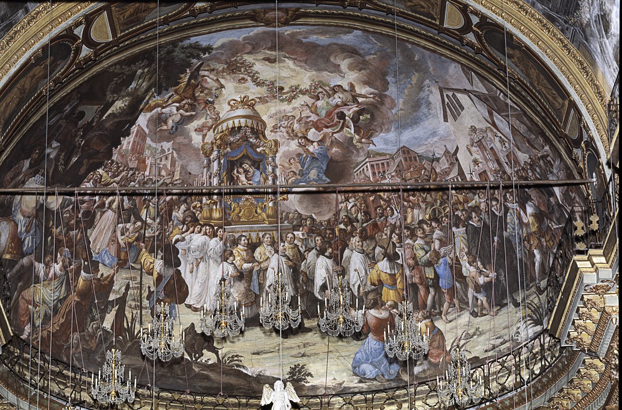 Tradução da imagem sagrada da Madonna dell