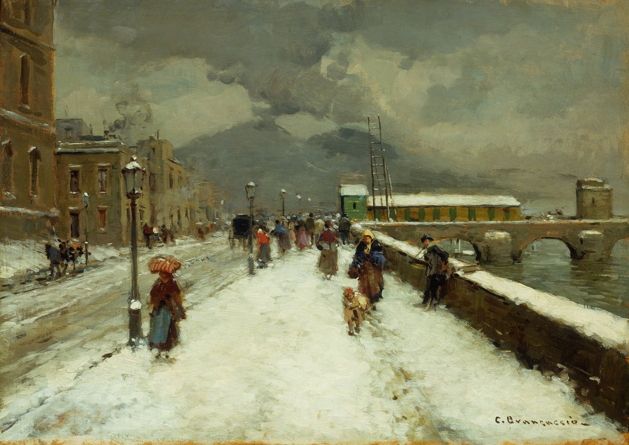 Um dia tempestuoso de inverno, de Carlo Brancaccio