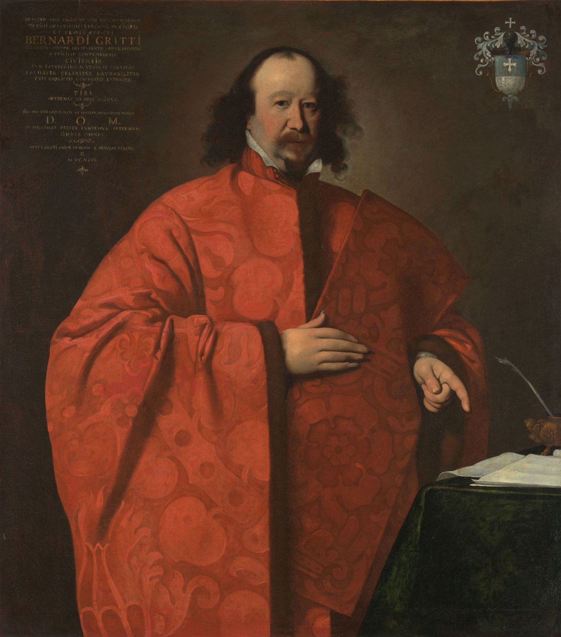 Bernardo Gritti, prefeito de Bérgamo de Carlo Ceresa