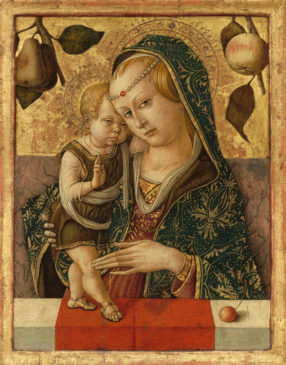Madonna e Criança, c. 1490. de Carlo Crivelli