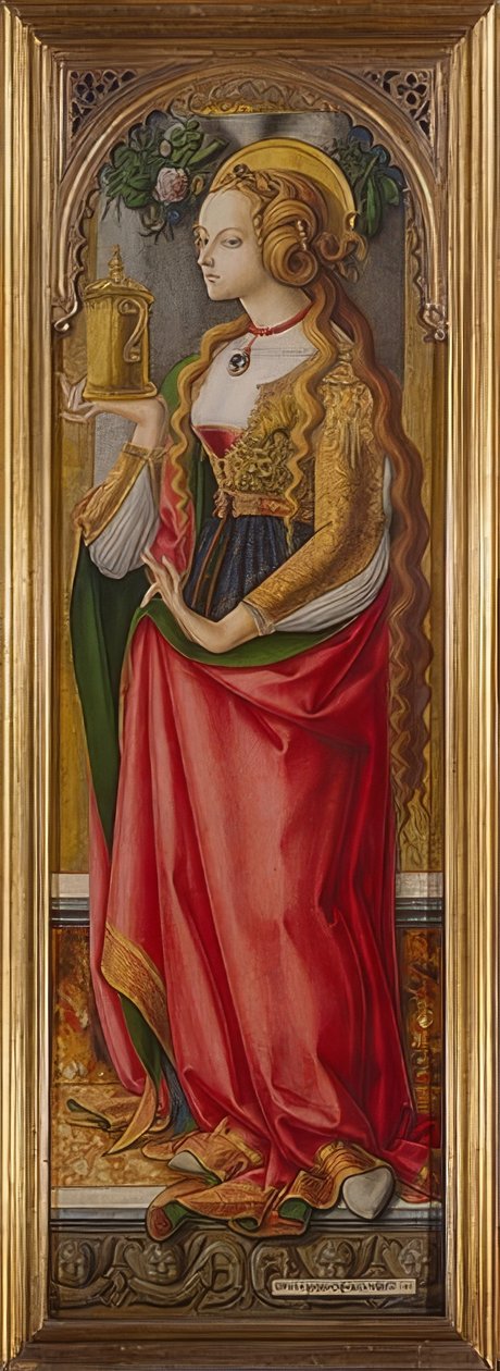Maria Magdalena. Por volta de 1480 de Carlo Crivelli