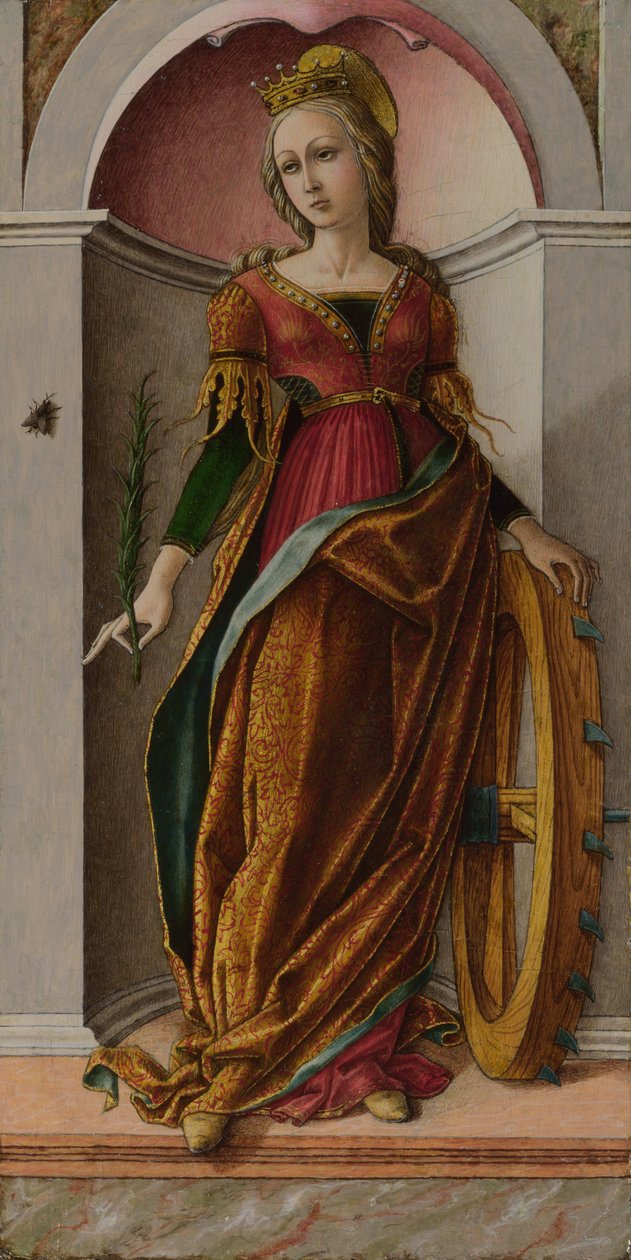 Santa Catarina de Alexandria, c. 1492 de Carlo Crivelli