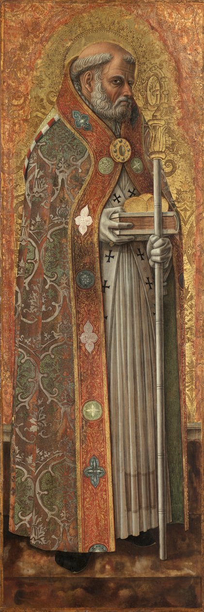 São Nicolau de Bari de Carlo Crivelli