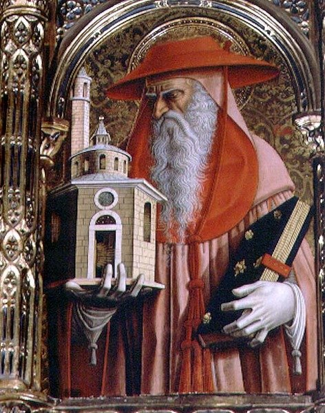 São Jerônimo, detalhe do pólipo Sant