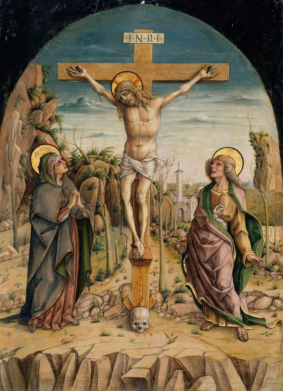A Crucificação de Carlo Crivelli