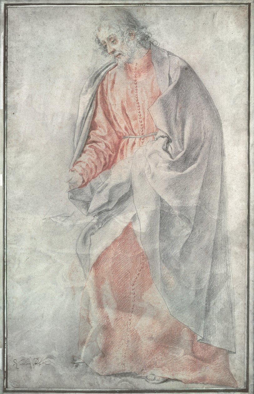 Apóstolo (pastel) de Carlo Dolci