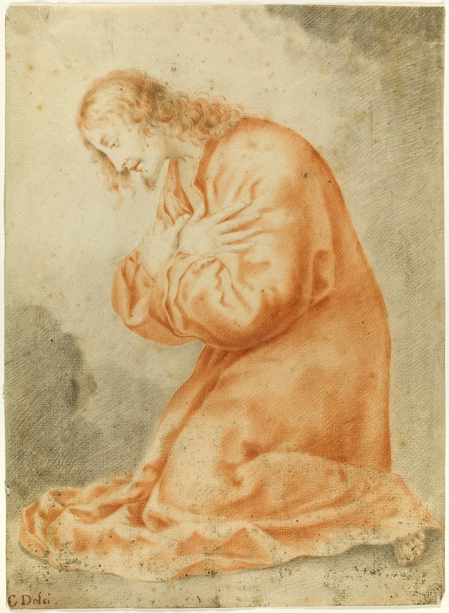 Cristo ajoelhado de Carlo Dolci