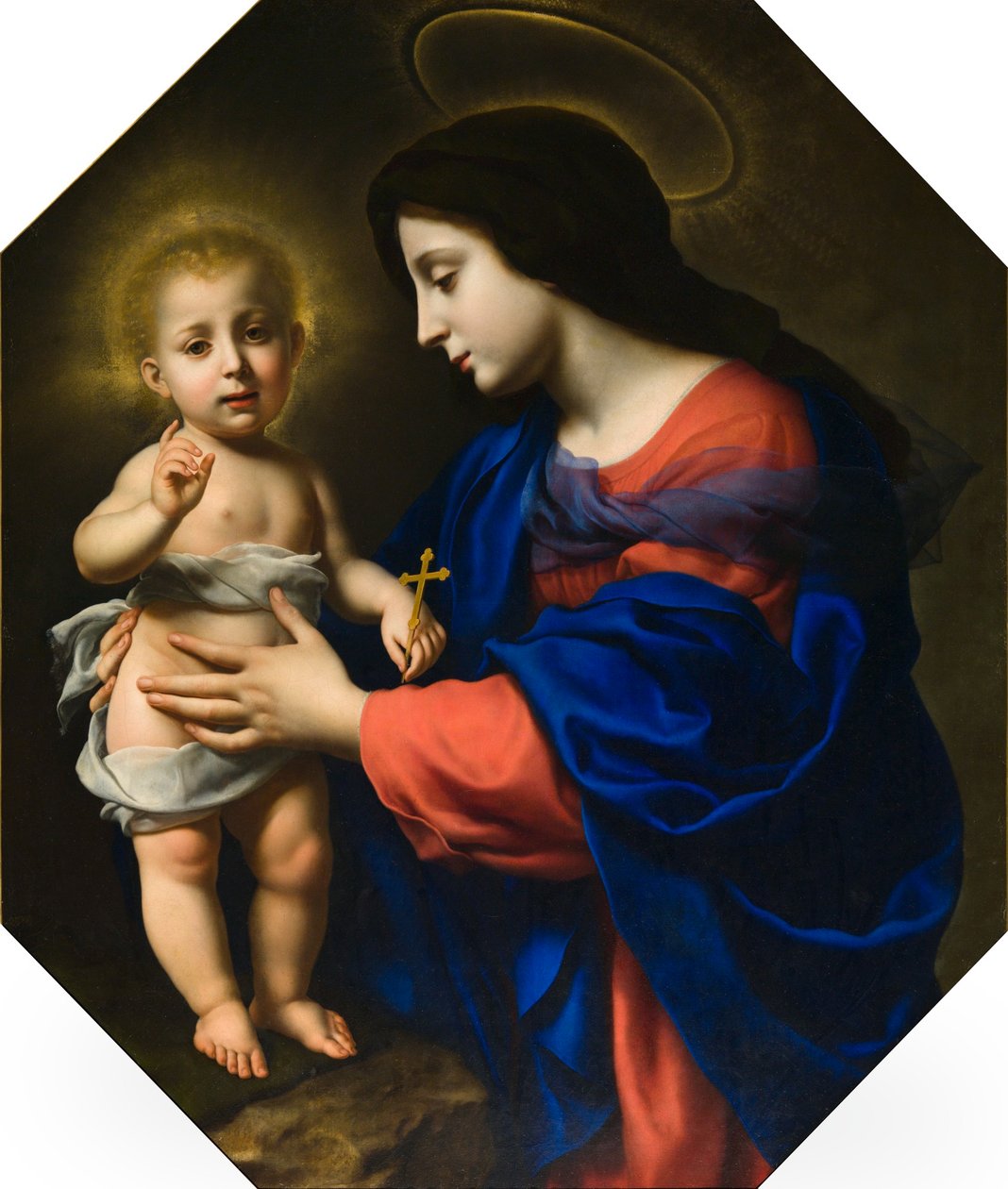 Nossa Senhora e o Menino de Carlo Dolci