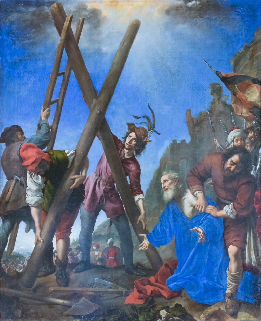 Martírio de Santo André de Carlo Dolci