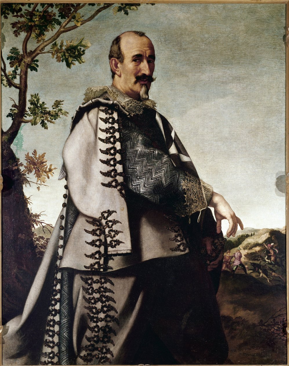 Retrato de Fra Ainolfo de Bardi, Cavaleiro da Ordem de Jerusalém (óleo sobre tela de Carlo Dolci