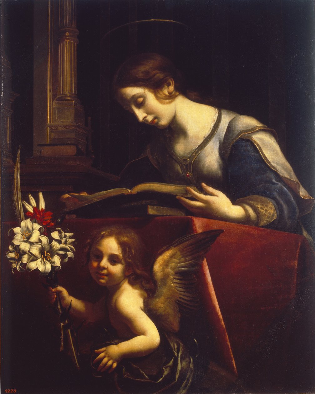 Santa Catarina, 1670 de Carlo Dolci