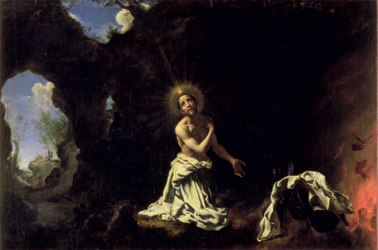 São Domingos Penitente de Carlo Dolci