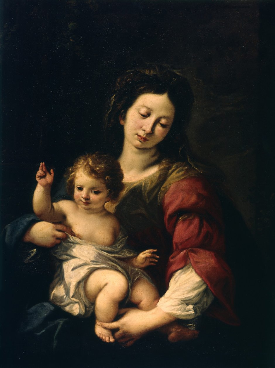 Madonna e criança, c.1620-62 de Carlo Francesco Nuvolone