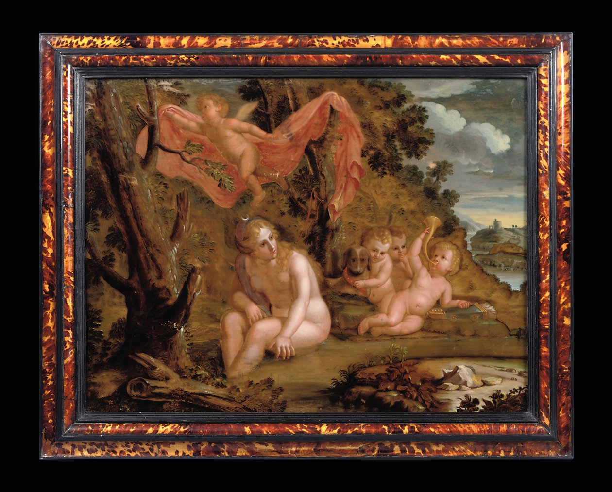 Diana Bathing, c.1692-1705 de Carlo Garofalo