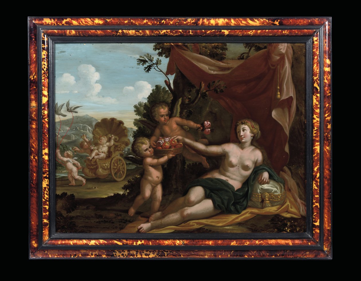 Vênus e Cupido, c.1692-1705 de Carlo Garofalo