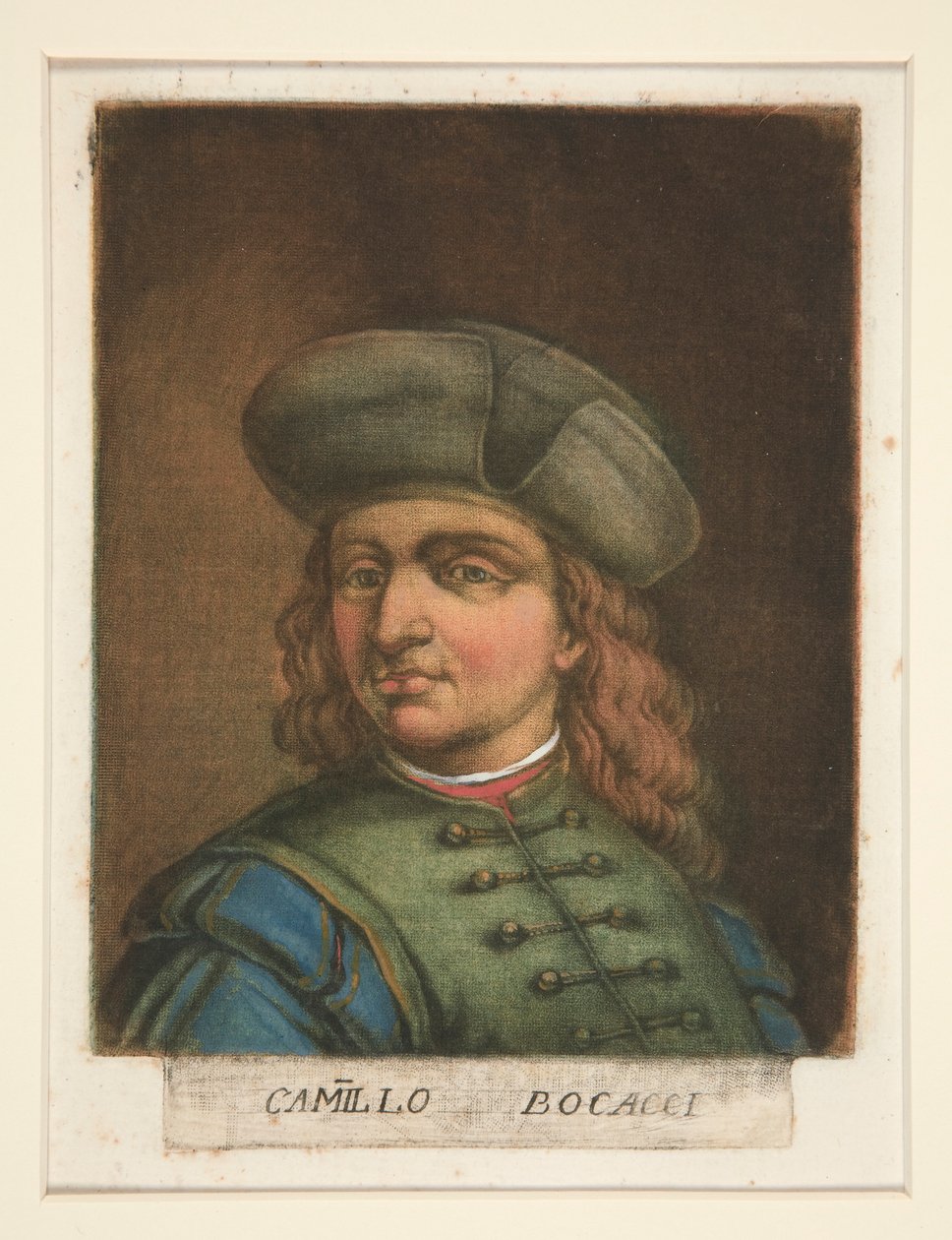 Camillo Bocacci, de Portraits of Painters de Carlo Lasinio