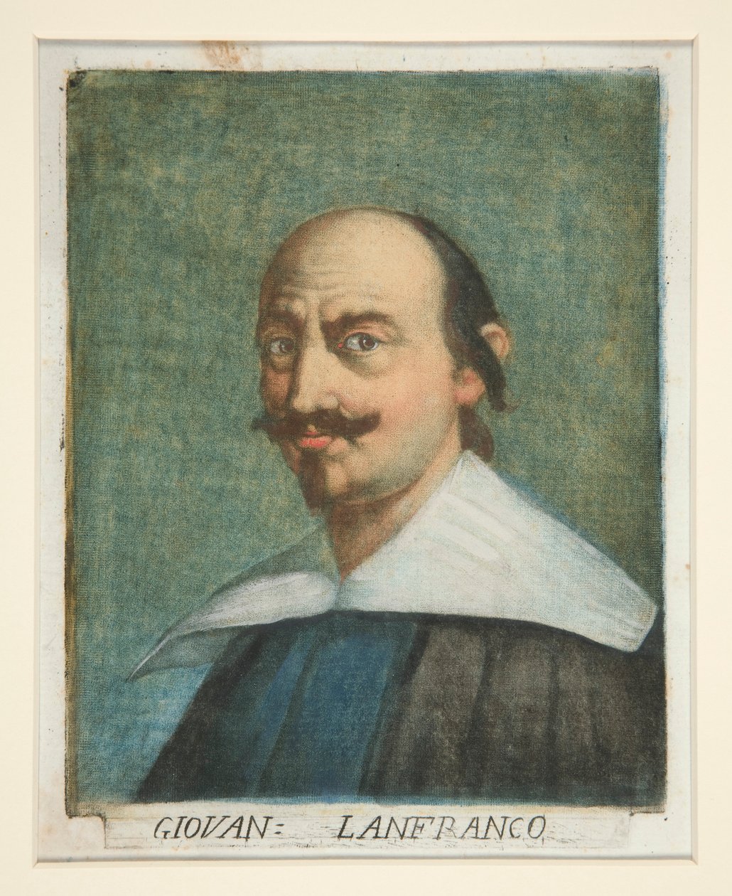 Giovanni Lanfranco, de Portraits of Painters de Carlo Lasinio