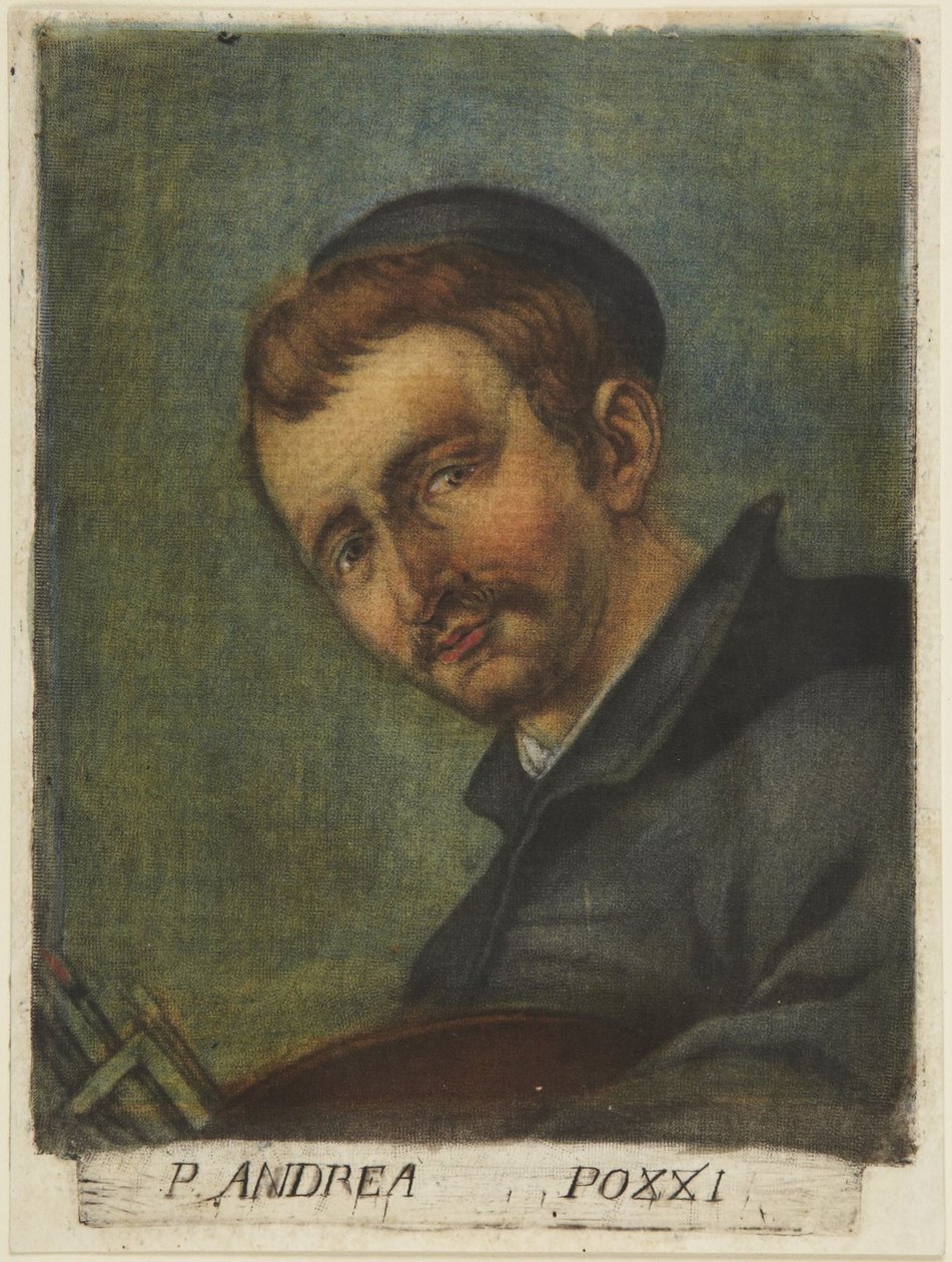 Retrato de Andrea Pozzi de Carlo Lasinio