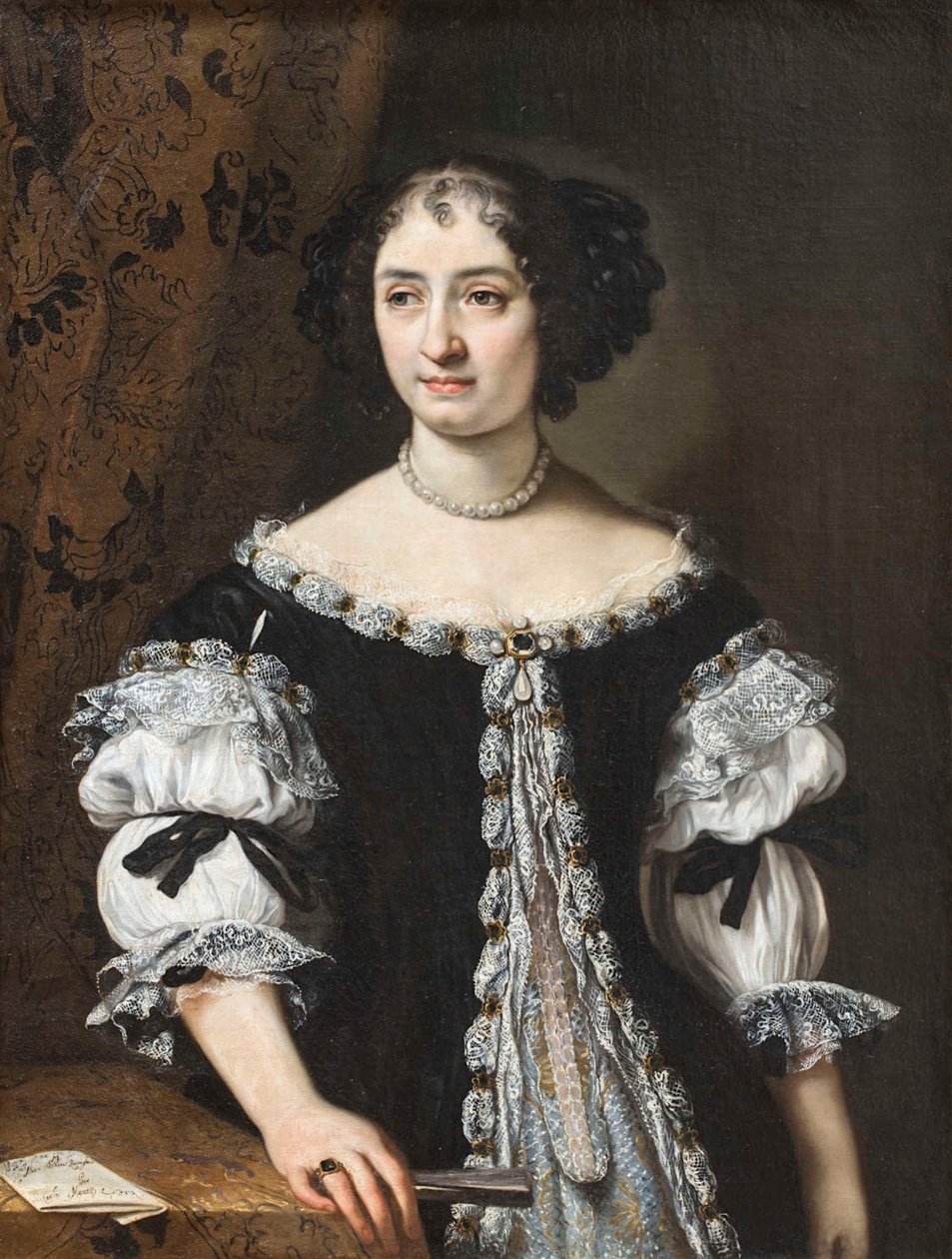 Retrato de Maria Maddalena Rospigliosi Panciatichi de Carlo Maratta