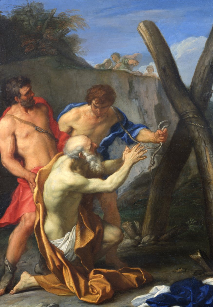 O martírio de Santo André de Carlo Maratta or Maratti