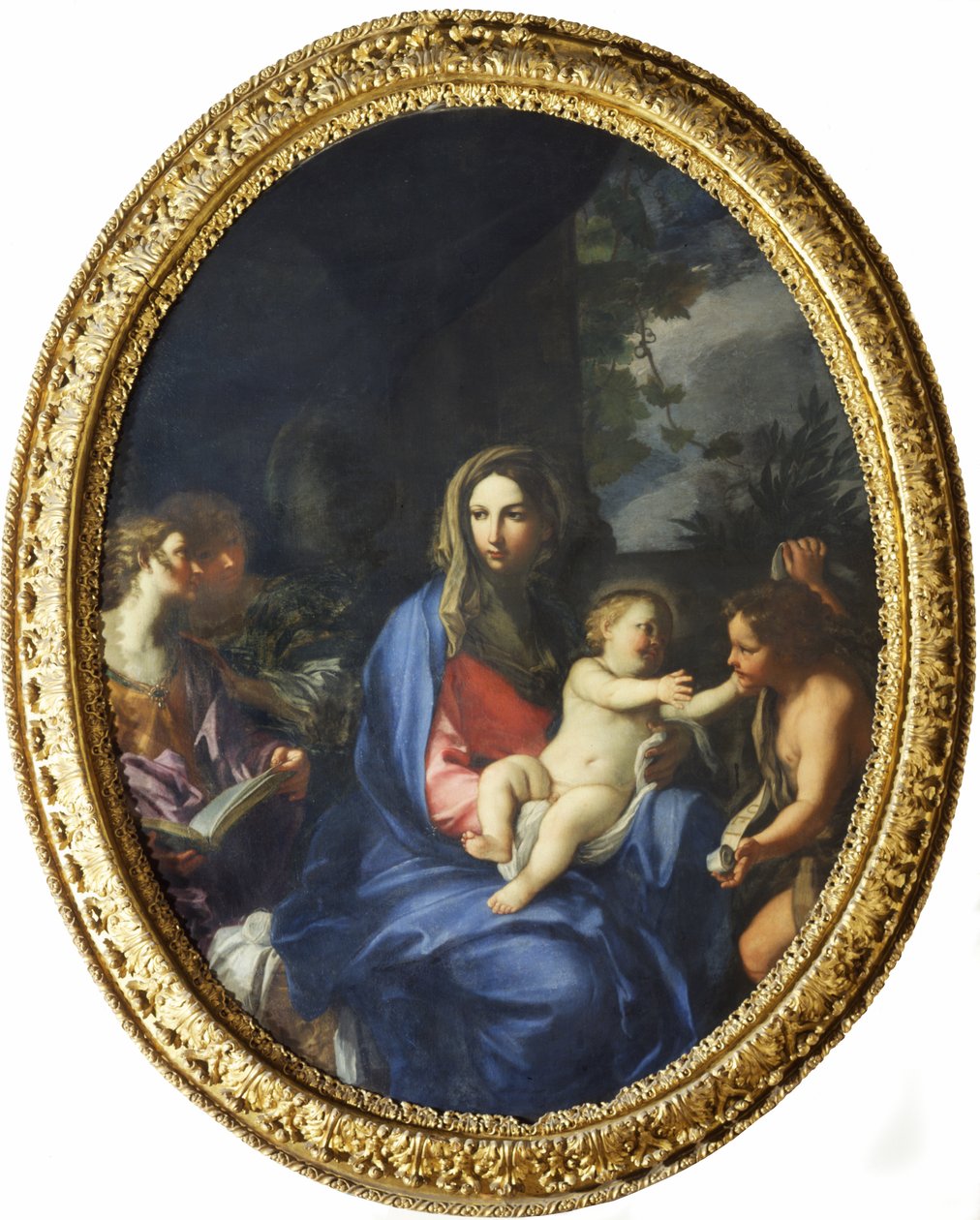 Virgem com Criança e São João de Carlo Maratta or Maratti