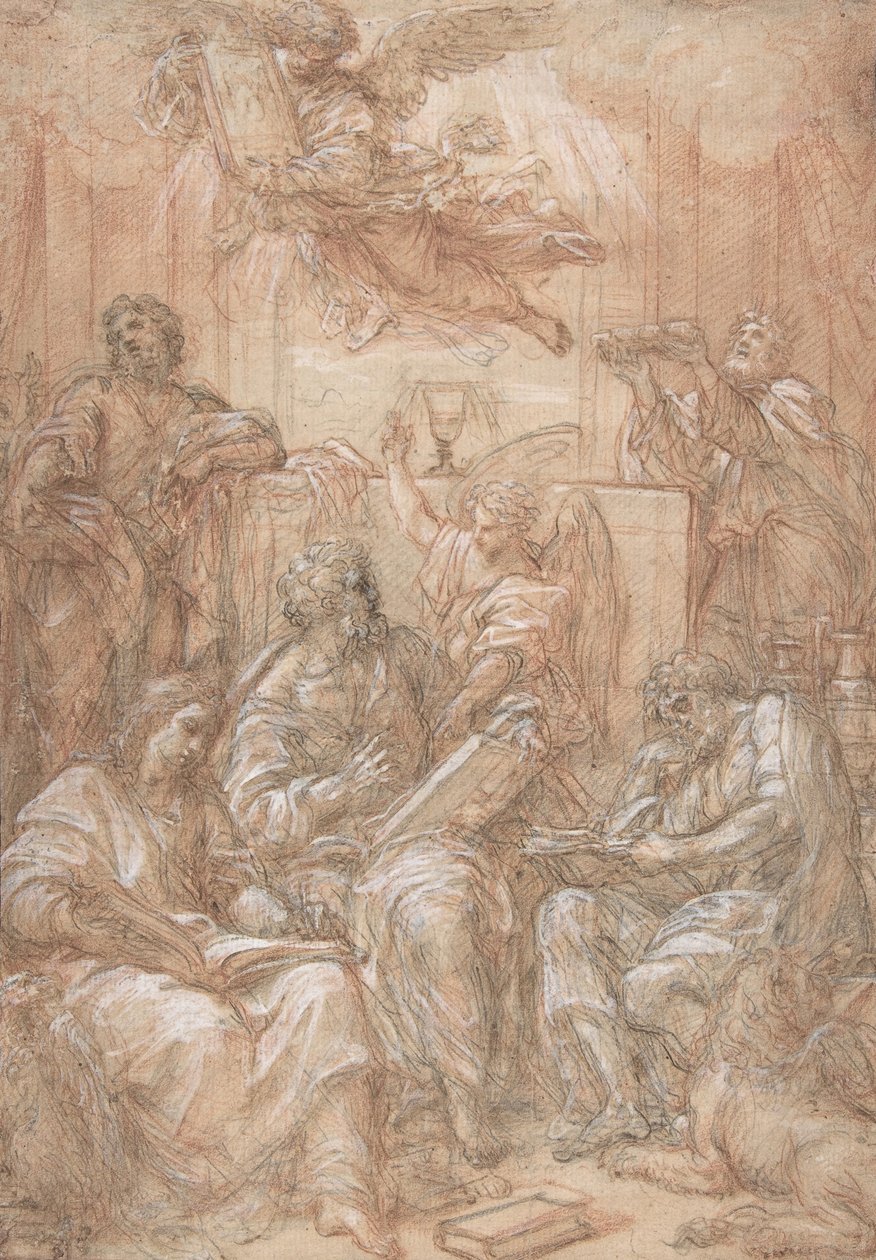 Alegoria das Antigas e Novas Dispensações, 1700-1708. de Carlo Maratti