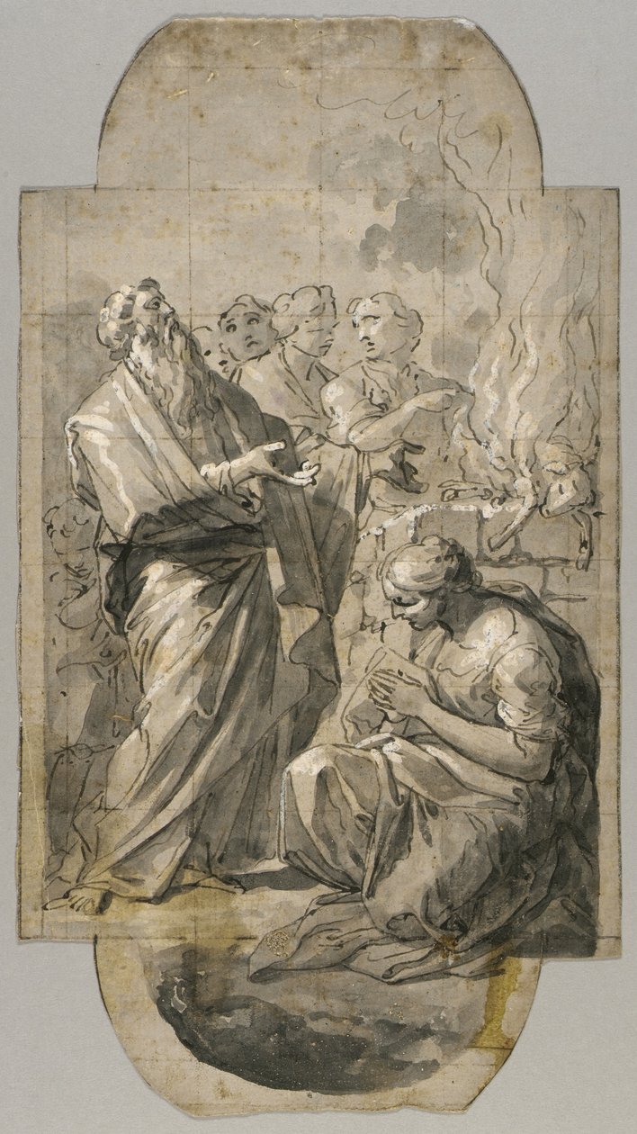 Desenho de Carlo Maratti