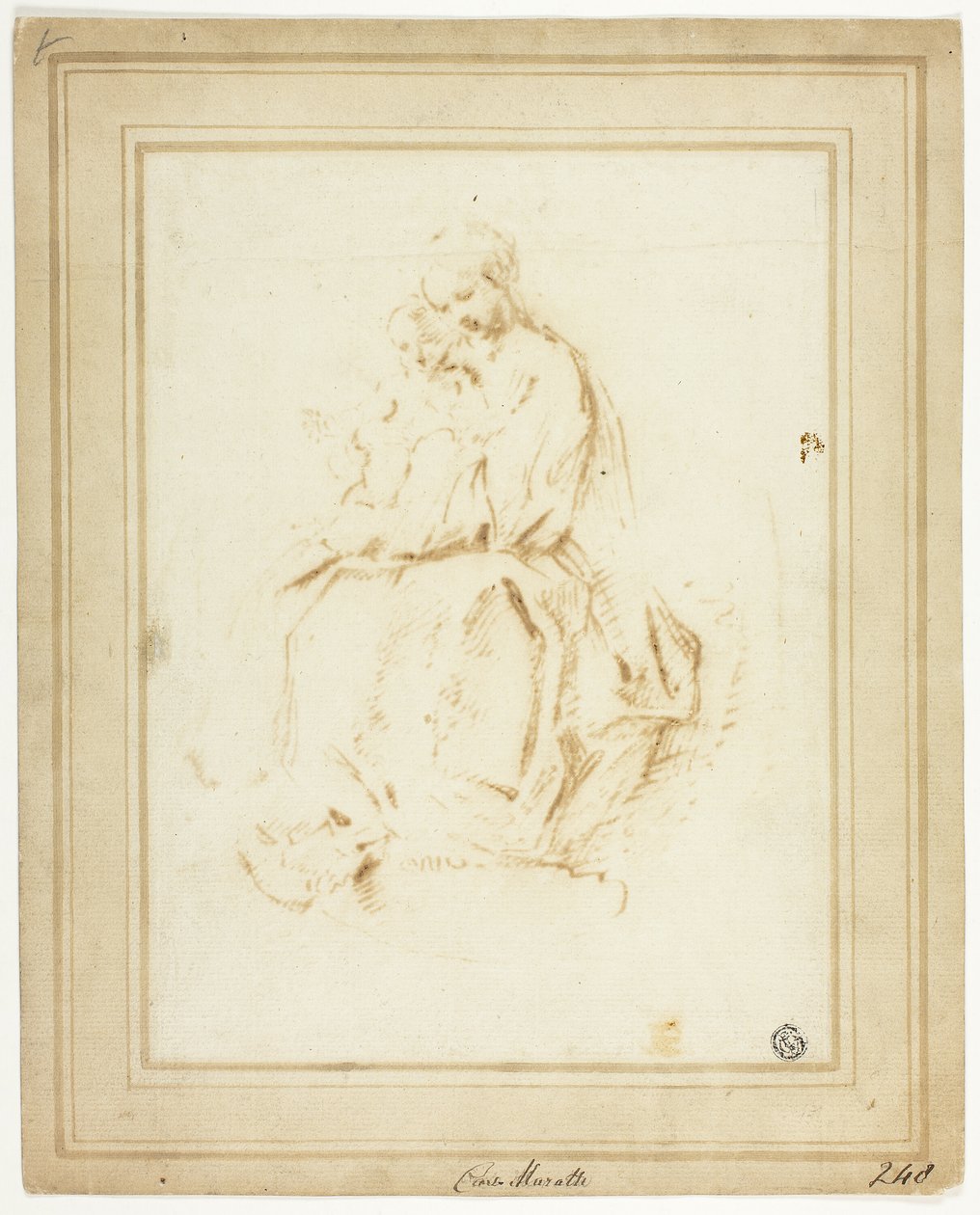 Nossa Senhora e o Menino de Carlo Maratti