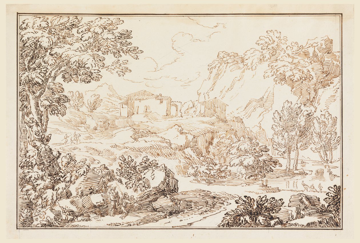 Uma paisagem de Carlo Marchionni