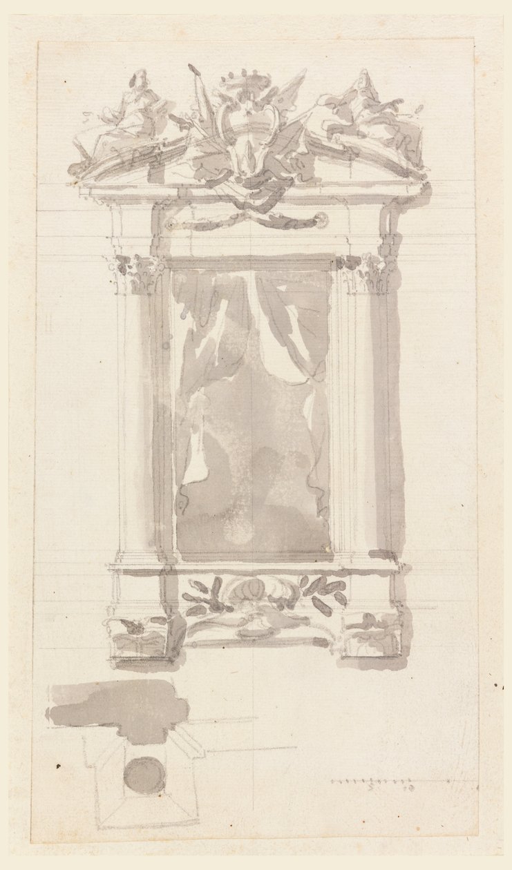 Design para uma vitrine de Carlo Marchionni