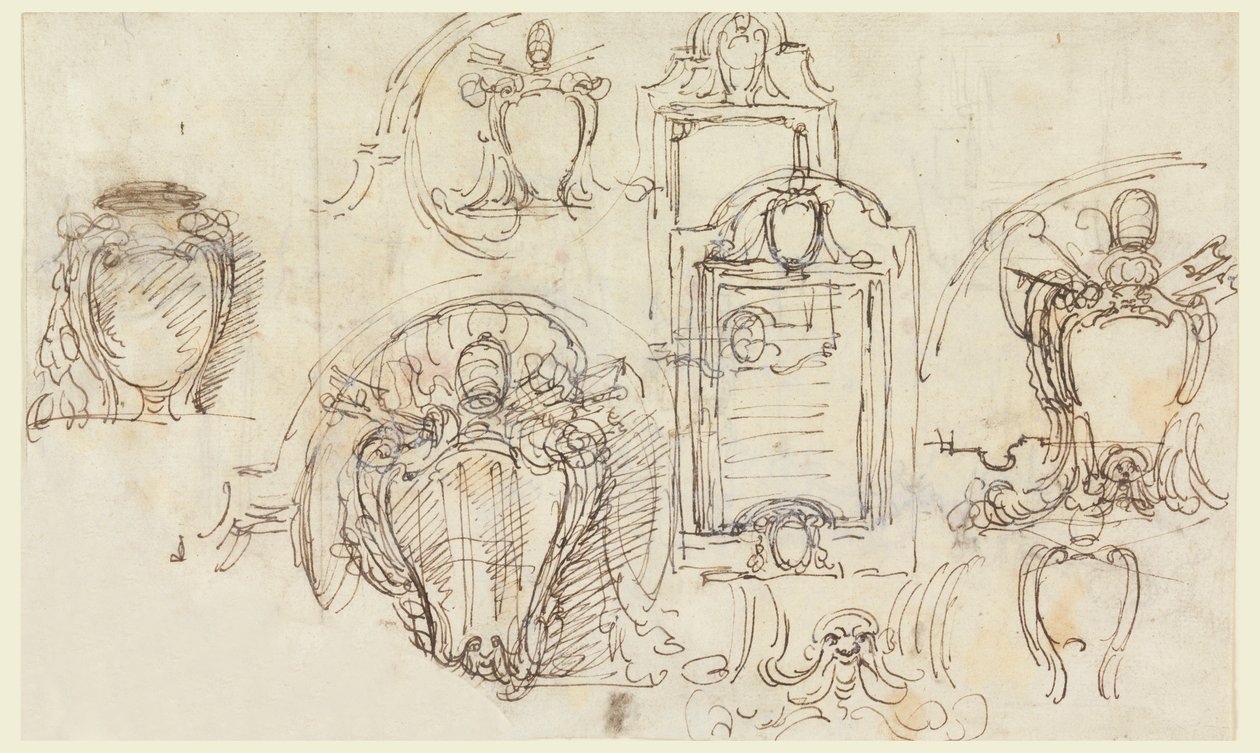 Esboços de Carlo Marchionni