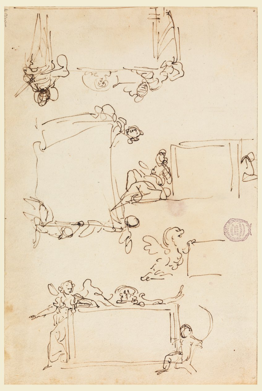 Esboços para um tablet de Carlo Marchionni
