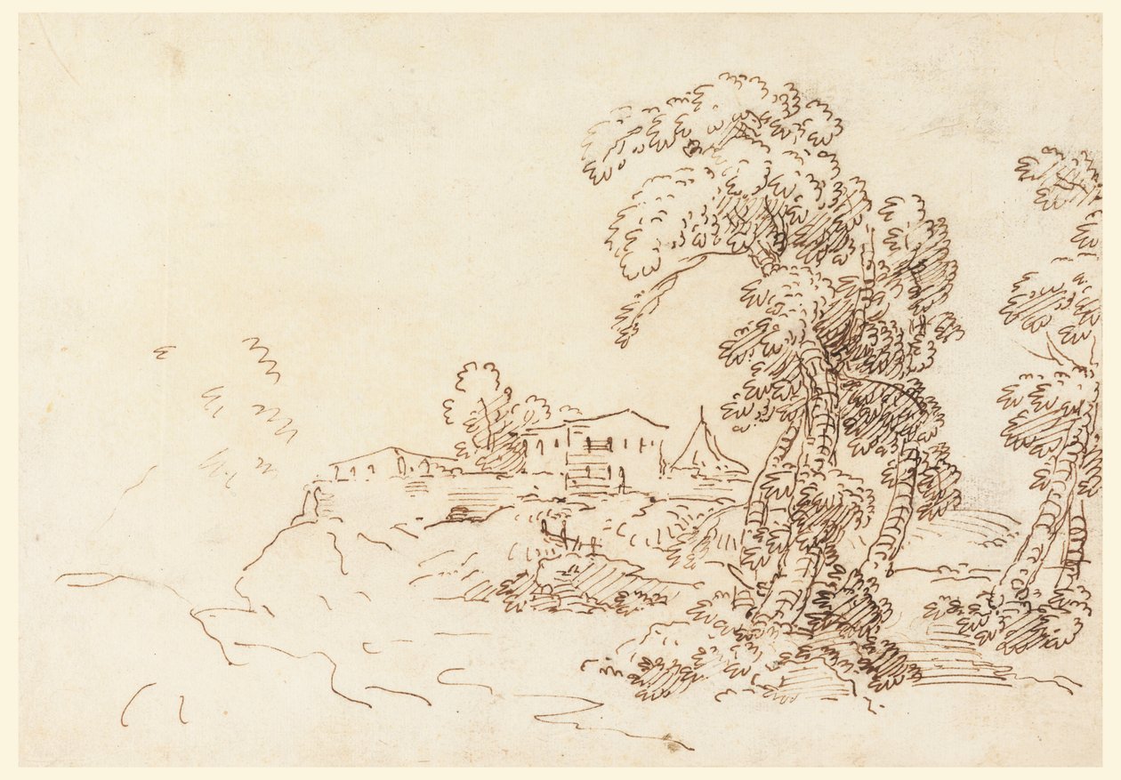 Vista de uma Fazenda de Carlo Marchionni