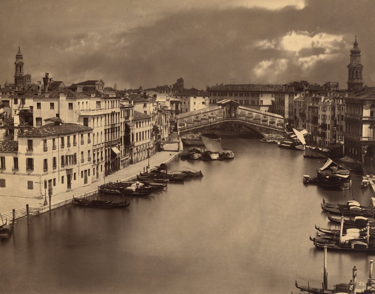 Veneza ao luar de Carlo Naya