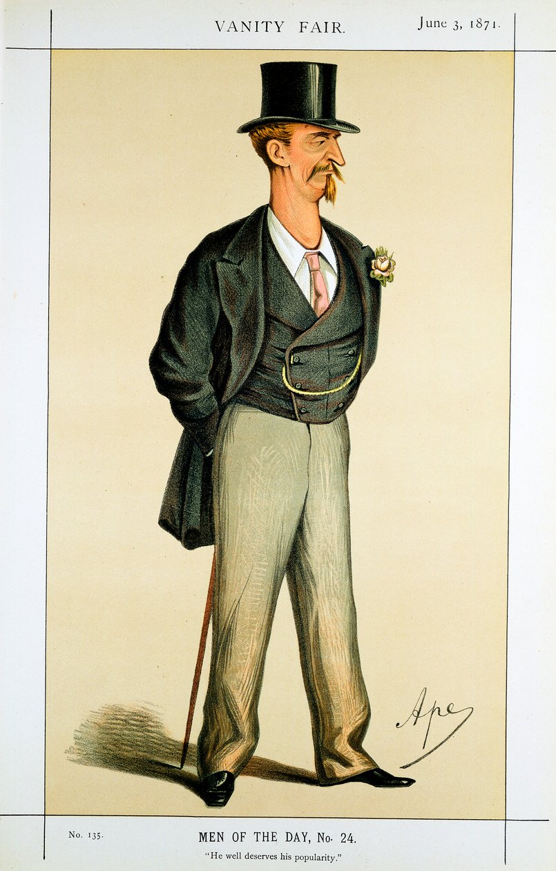 Eyre Massey Shaw, bombeiro britânico, 1871 de Carlo Pellegrini