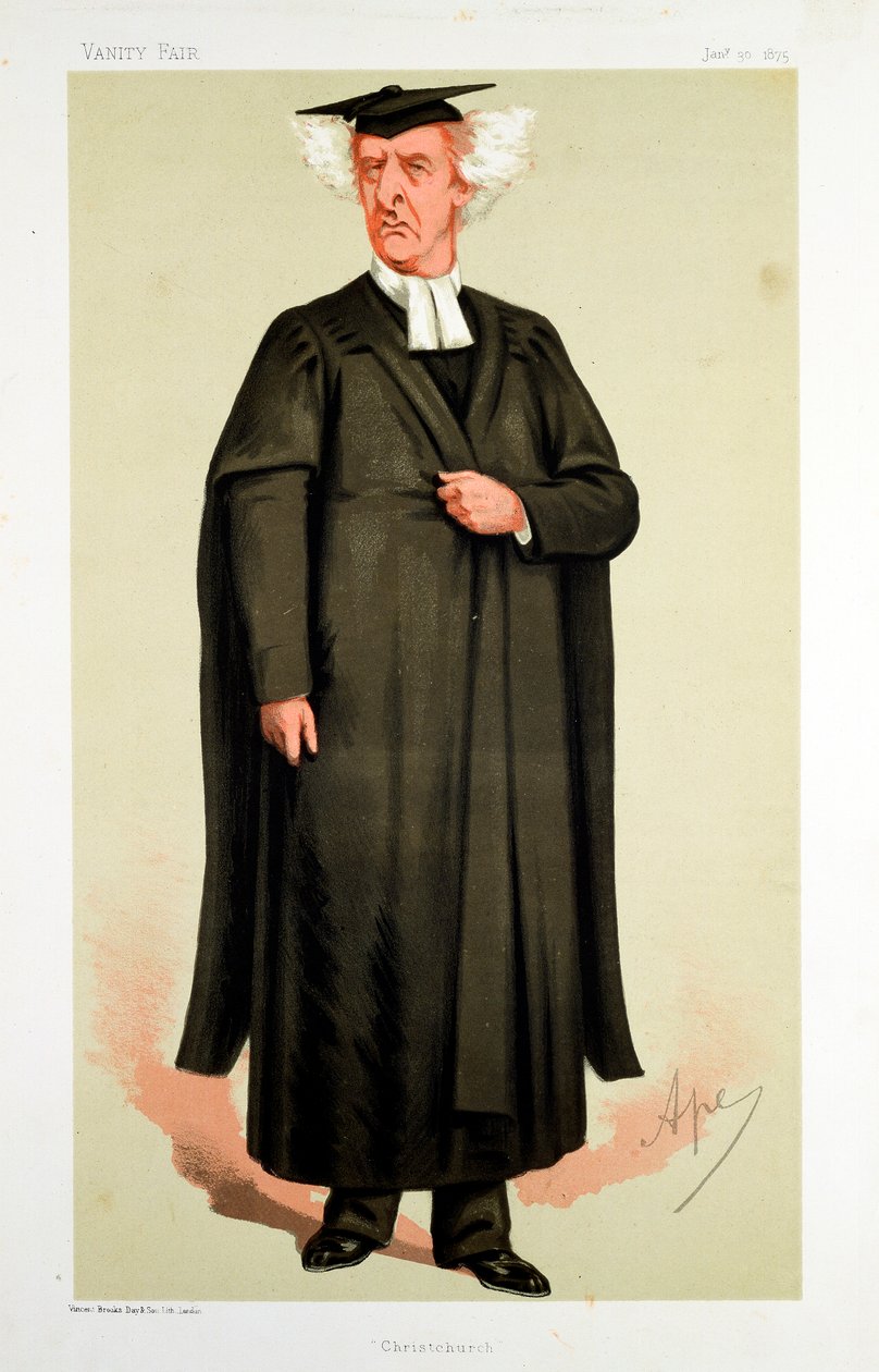 Henry George Liddell, estudioso britânico, 1875 de Carlo Pellegrini