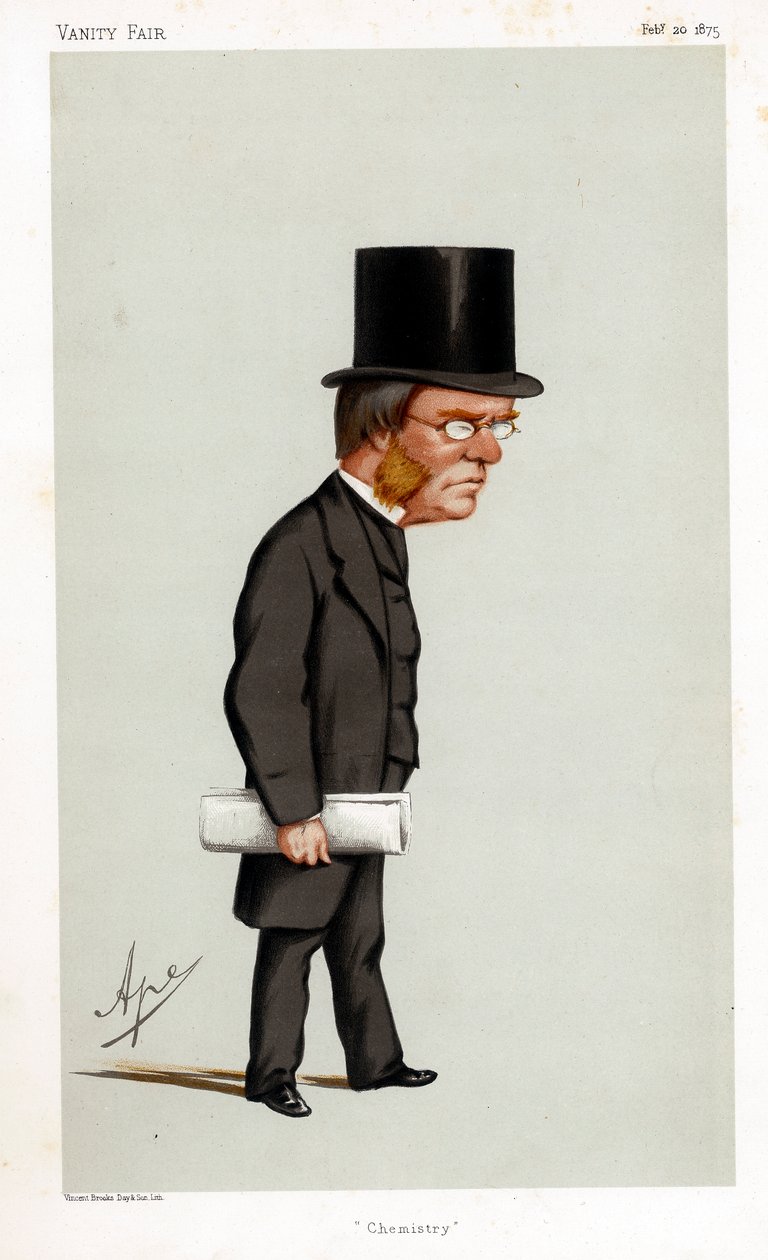 Lyon Playfair, químico escocês, político e administrador, 1875 de Carlo Pellegrini