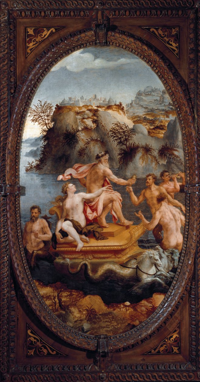 Neptuno e Anfitrito (Pintura de Carlo Portelli