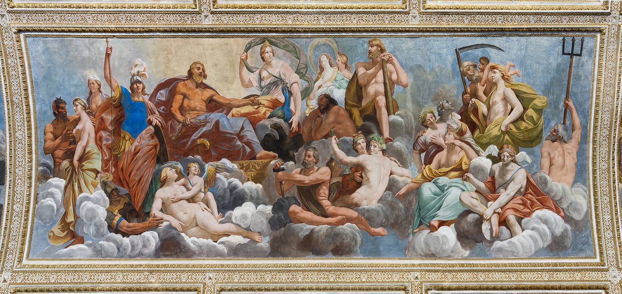 Encontro dos Deuses do Olimpo de Carlo Santner