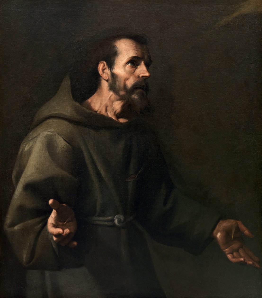 São Francisco recebe os estigmas, ca 1611. de Carlo Sellitto
