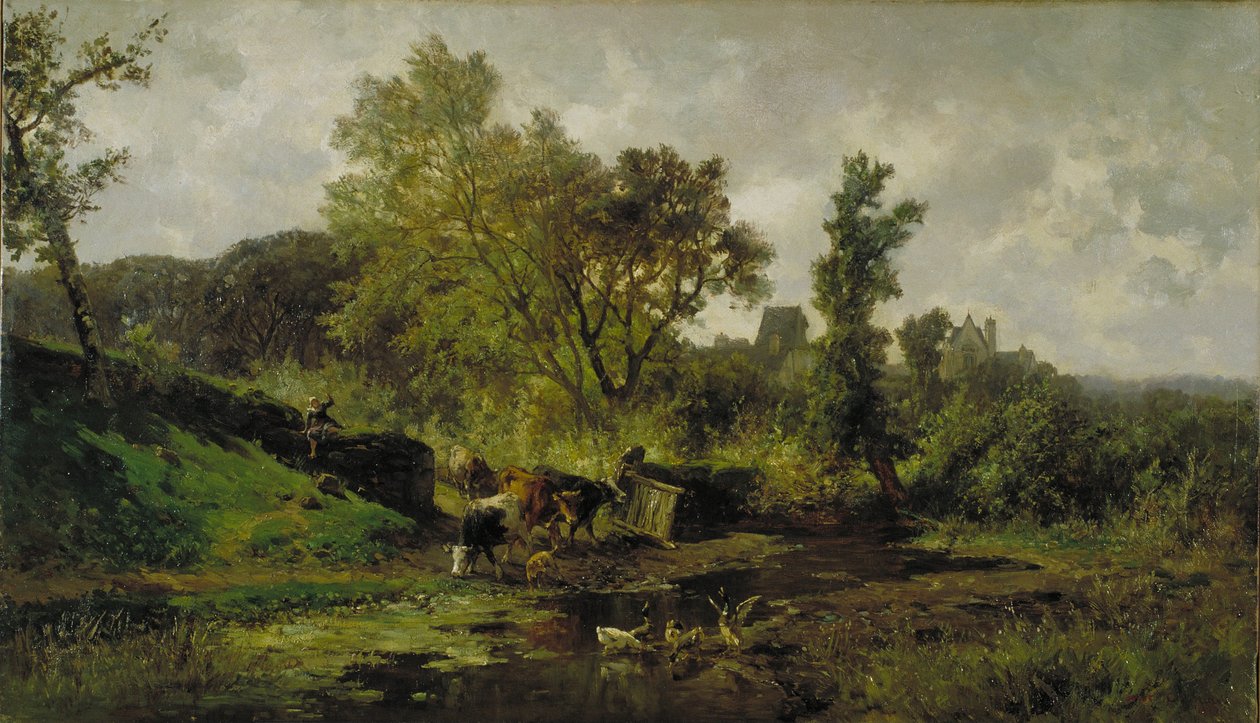 Paisagem flamenga de Carlos de Haes
