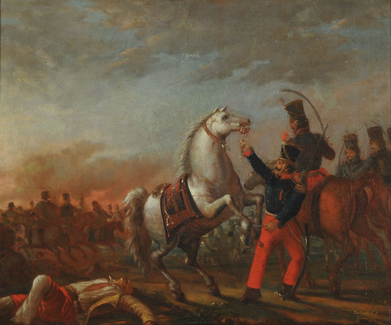 Carga de cavalaria de Carlos Morel